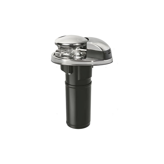 Verricello salpa ancora nautico ad asse verticale Quick Prince DP2L da 350W a 12V in acciaio inox, bivalente cima/catena, per imbarcazioni da 6 a 8 metri.