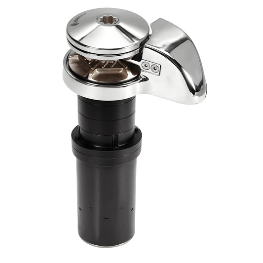 Verricello salpancora nautico ad asse verticale ITALWINCH Smart "V" da 500W 12V, carcassa in acciaio inox AISI 316, barbotin per catena da 6mm.