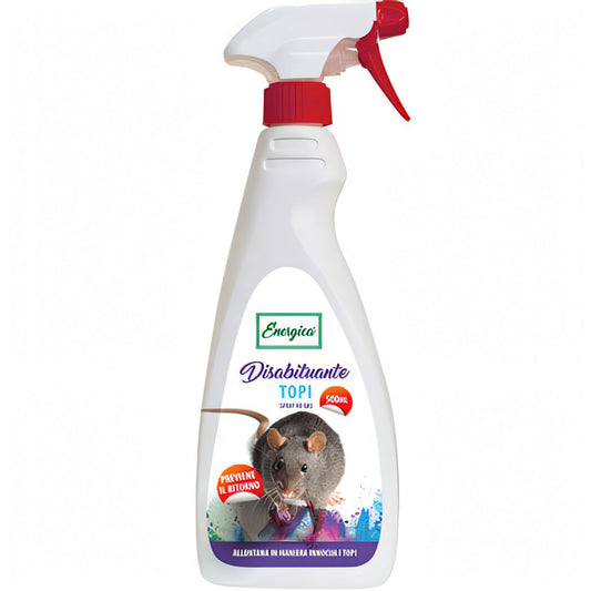 Flacone spray disabituante Energica per topi e ratti, 500 ml