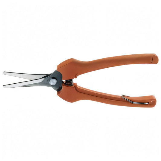 Forbici da raccolta a punta Bahco P128-19, 19 cm, con fodero