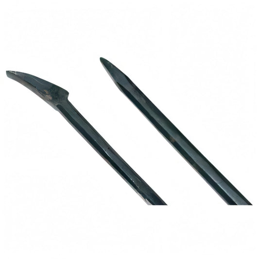 Palo a leva con unghia chiusa in acciaio forgiato verniciato, 120 cm