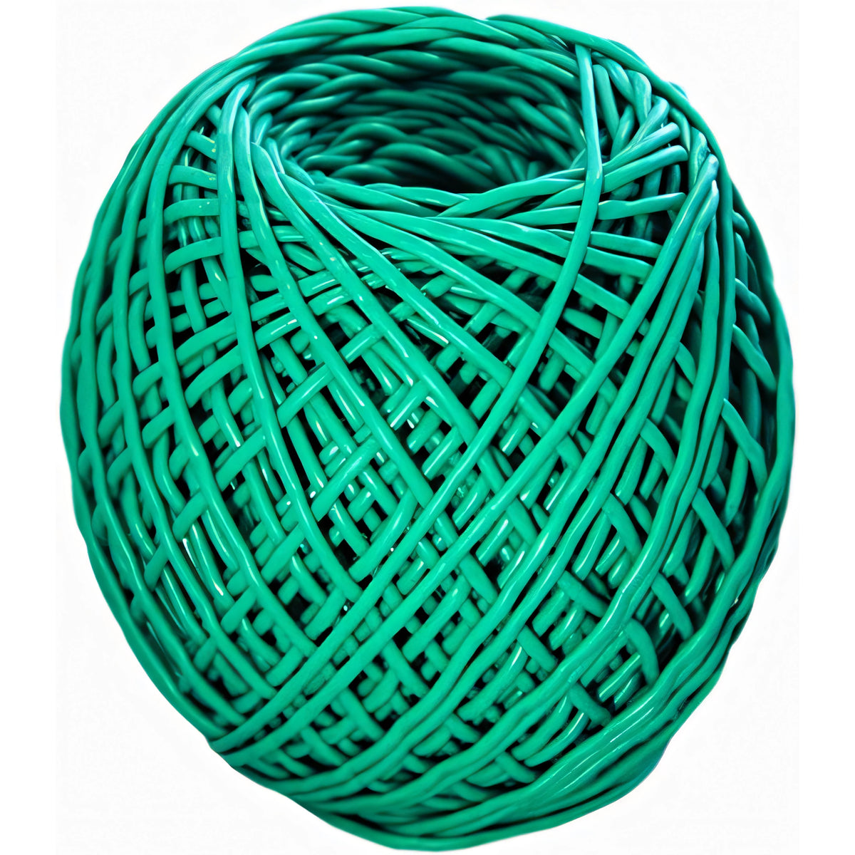 Tubetto per legature in PVC verde, Ø 3 mm, gomitolo