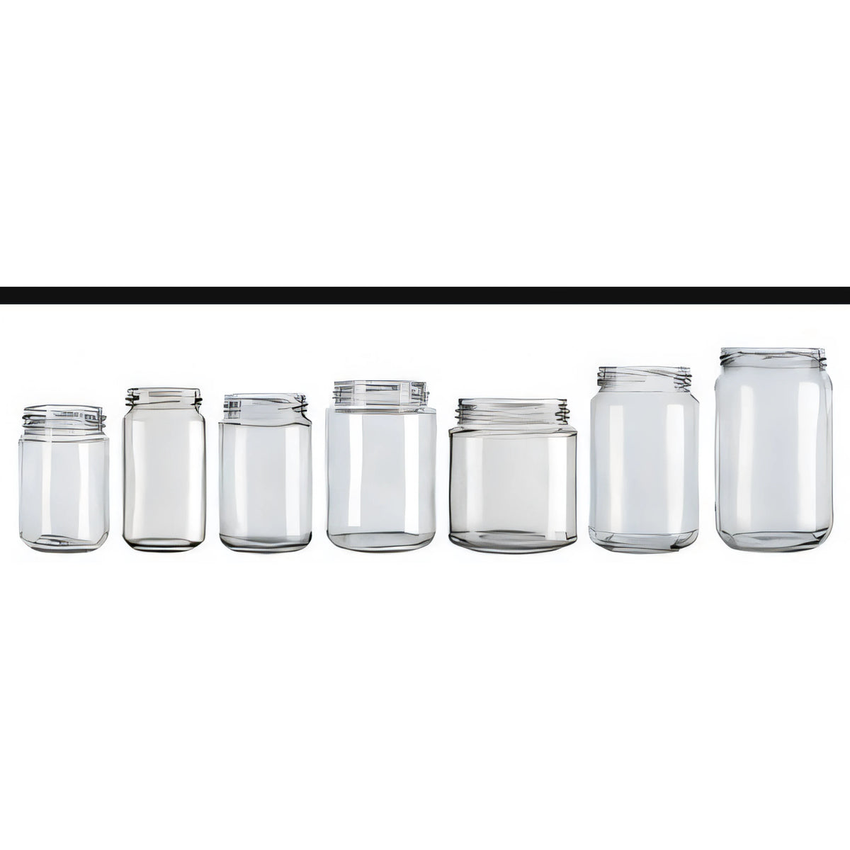 Vaso in vetro Avir con chiusura Twist Ø82, 720 ml