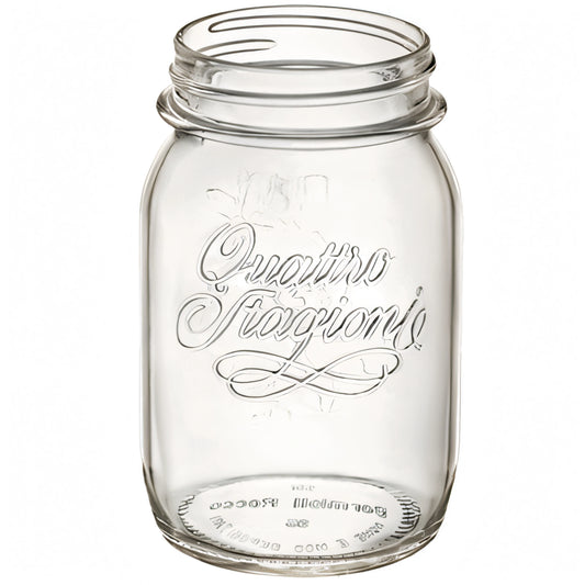 Vaso in vetro 4 Stagioni Bormioli con tappo, 500 g Ø70 mm
