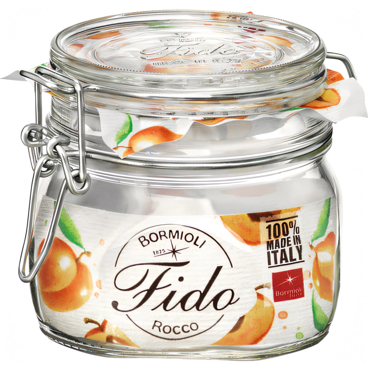 Vaso in vetro Fido Bormioli a chiusura ermetica, 500 ml