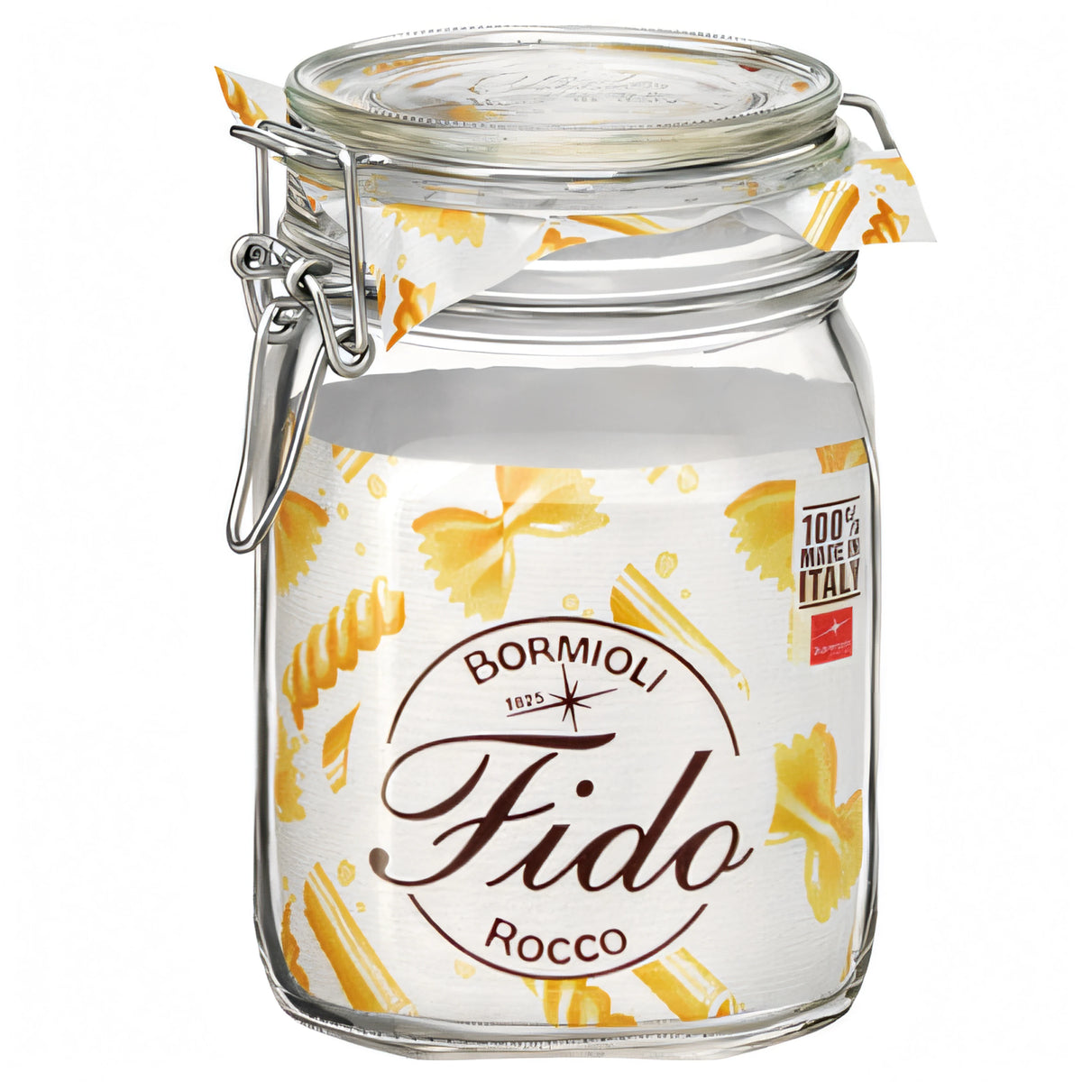Vaso in vetro Fido Bormioli a chiusura ermetica, 1500 ml