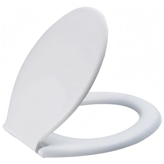 Sedile WC Z2 Saniplast in termoindurente bianco, 37,2x46 cm