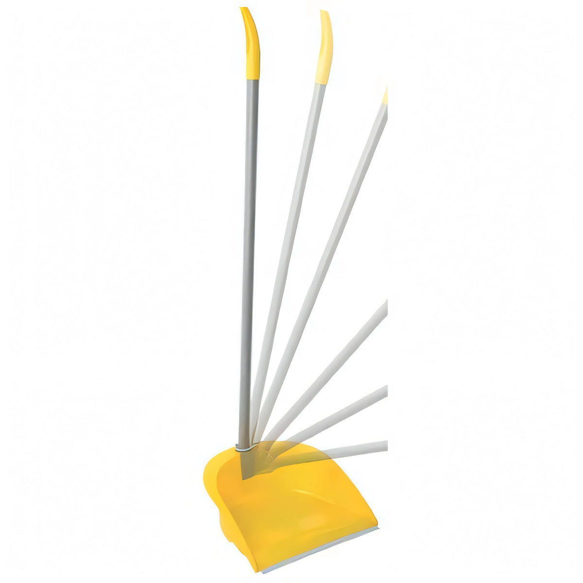 Alza immondizia Apex in plastica con manico in ferro plastificato reclinabile, 25 cm