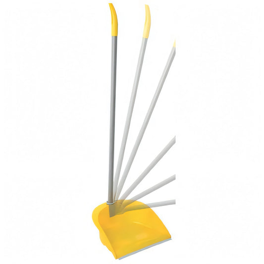 Alza immondizia Apex in plastica con manico in ferro plastificato reclinabile, 25 cm