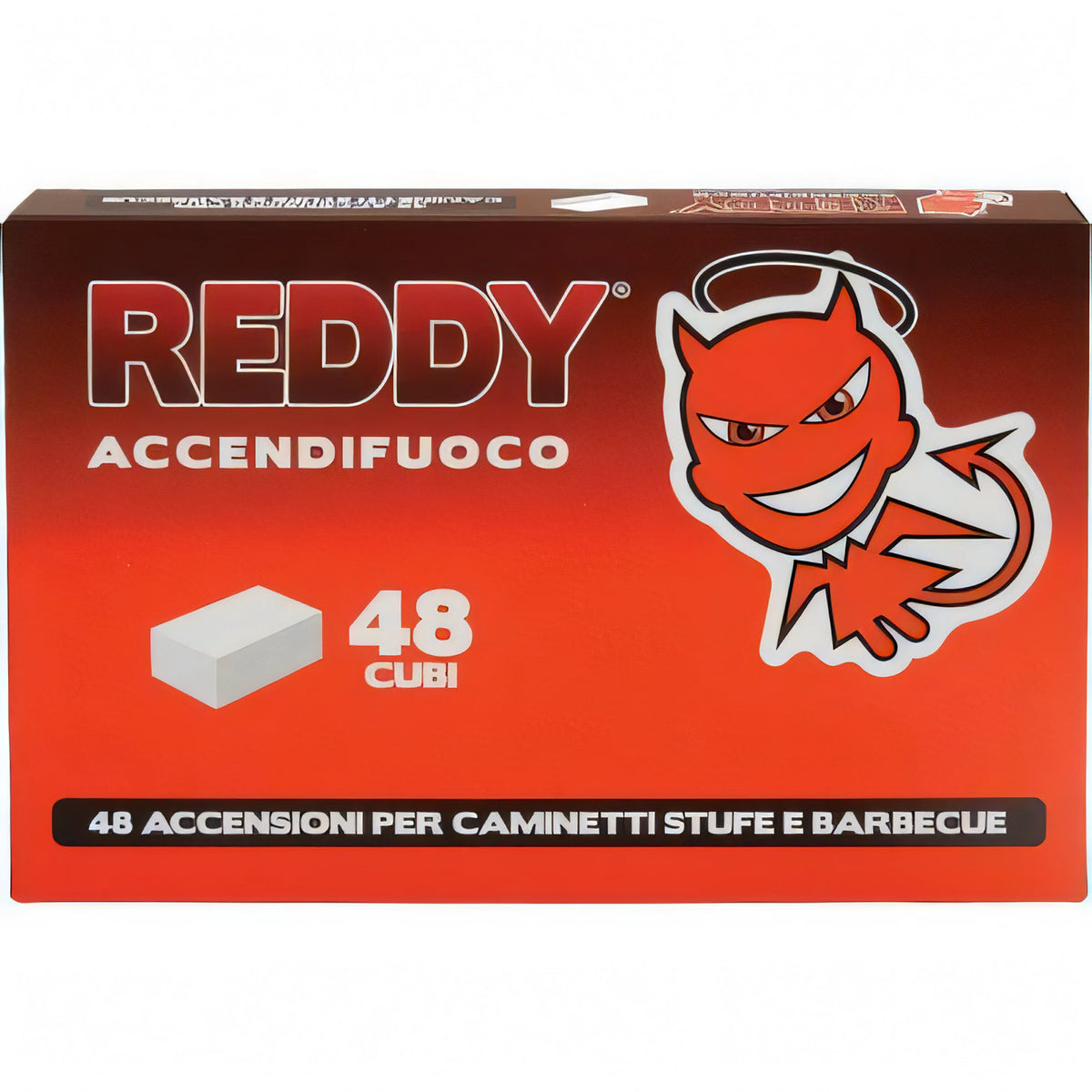 Confezione di accendifuoco Reddy bianco, 48 cubetti