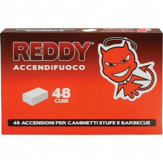 Confezione di accendifuoco Reddy bianco, 48 cubetti