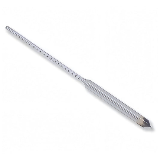 Mostimetro Babo grande da laboratorio, 32 cm, con astuccio