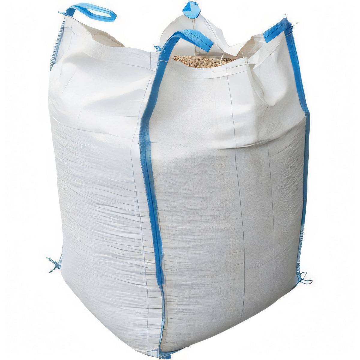 Sacco big bag in polipropilene bocca aperta fondo chiuso, portata 1500 kg