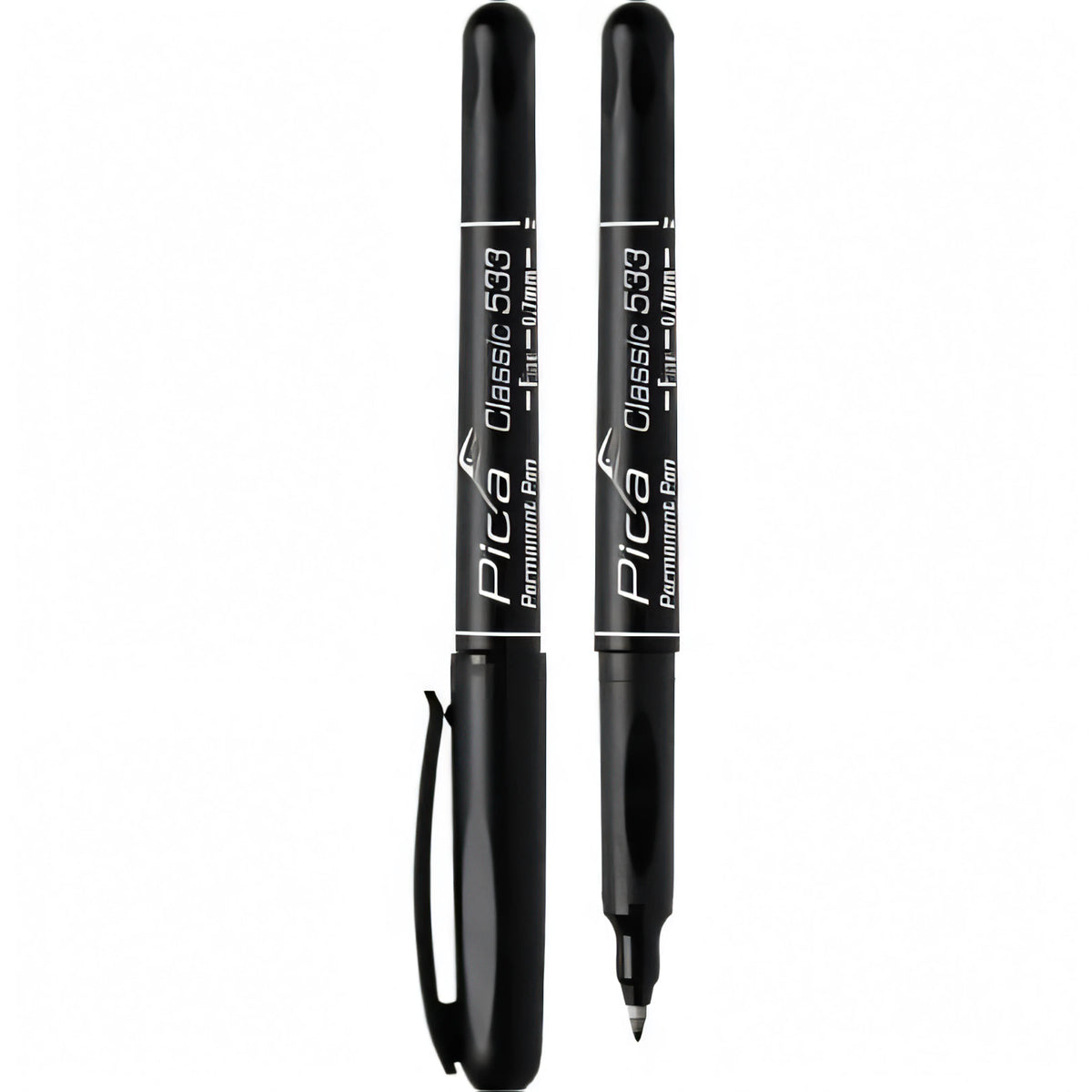 Pennarello Pica Classic 533/46 nero, punta 0,7 mm