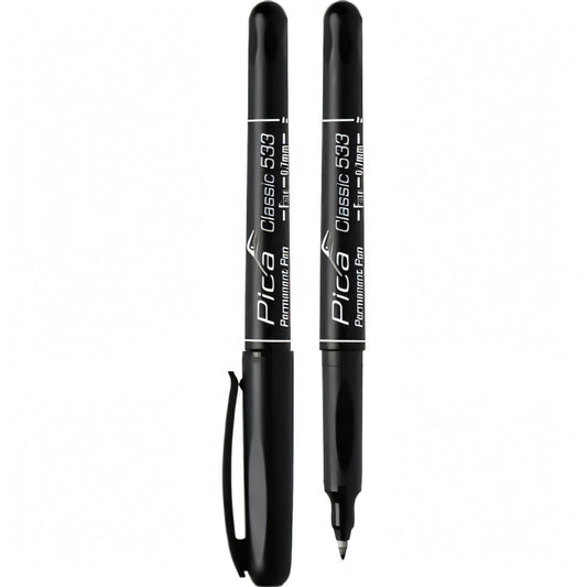 Pennarello Pica Classic 533/46 nero, punta 0,7 mm