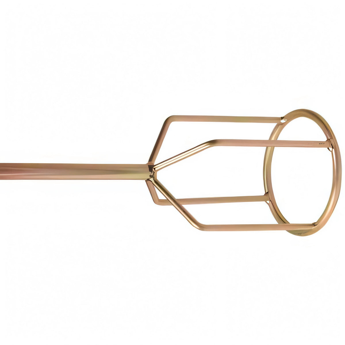 Mescolatore a gabbia base circolare Rurmec, 12x60 cm attacco M14