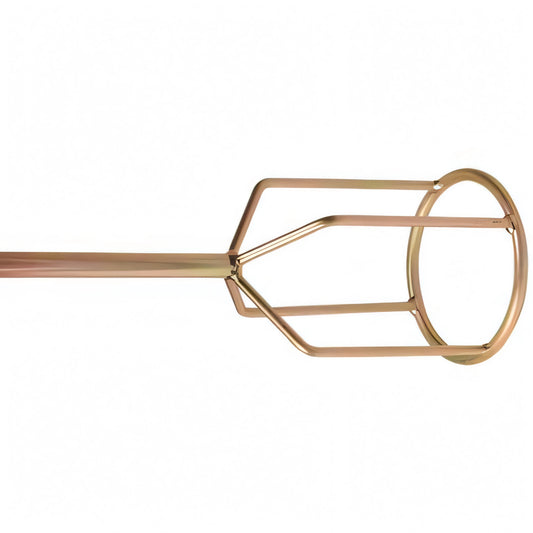 Mescolatore a gabbia base circolare Rurmec, 12x60 cm attacco M14