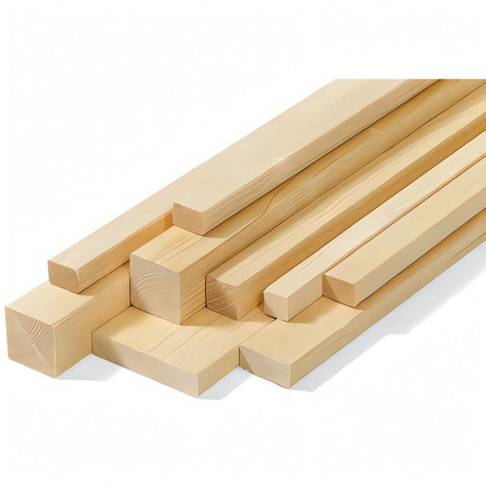 Listello piallato Pircher in abete, sezione 10x20 mm