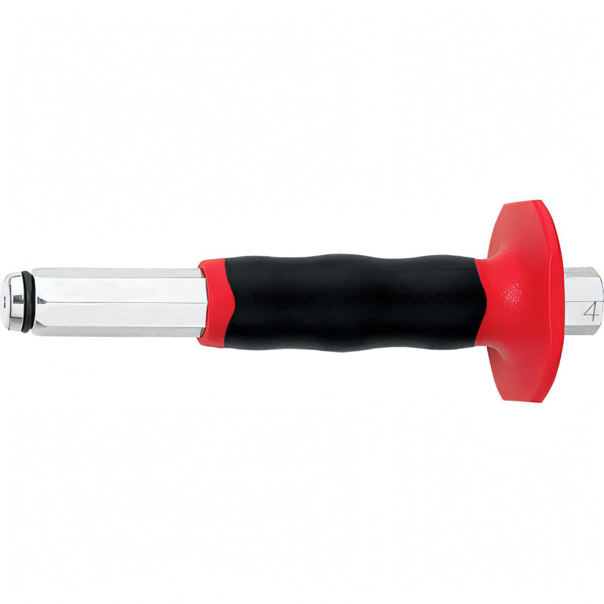 Percussore Knipex in acciaio per chiodi a percussione su cemento, con salvamano