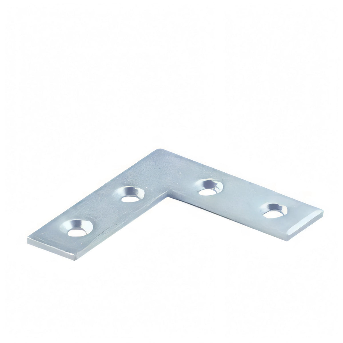 Angolare di rinforzo in acciaio zincato 40x40x12 mm