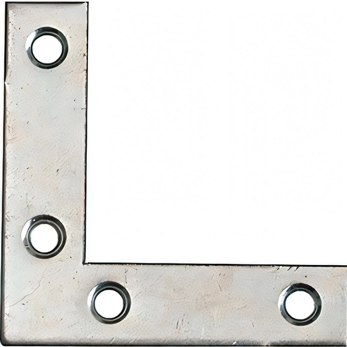 Angolare di rinforzo in acciaio zincato 60x60x12 mm