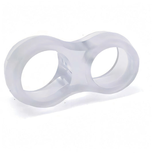 Paracolpi per maniglie in silicone trasparente, confezione da 4 pezzi