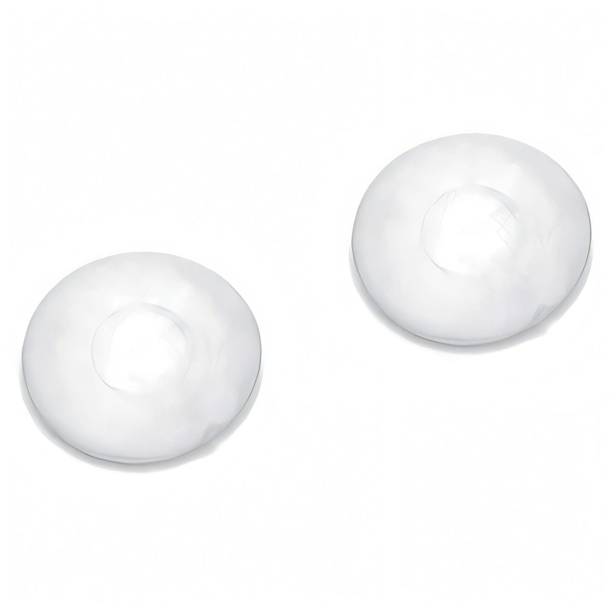 Paracolpi adesivo in silicone trasparente 24x8 mm, confezione da 4 pezzi