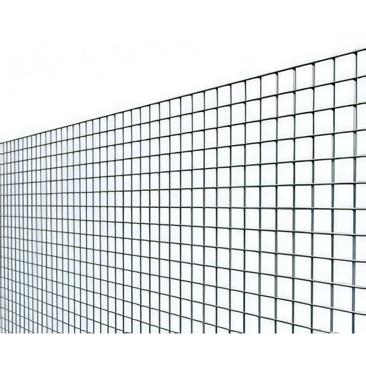 Rete elettrosaldata zincata Stars, maglia 12x12 mm, rotolo H 100 cm x 25 m