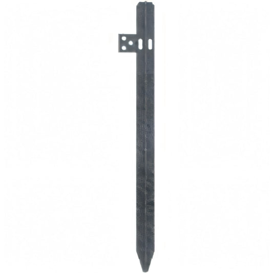 Paletto dispersore zincato a sezione a croce 50x50x5 mm, lunghezza 100 cm