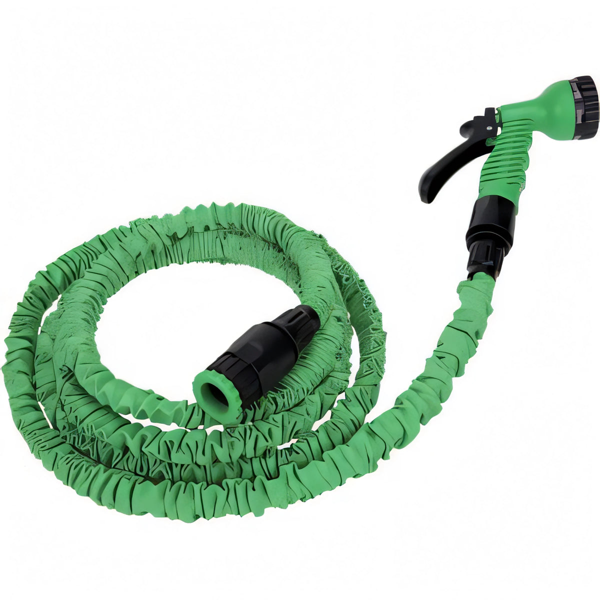 Kit tubo da giardino estensibile Stars 5-15 metri con pistola e raccordi