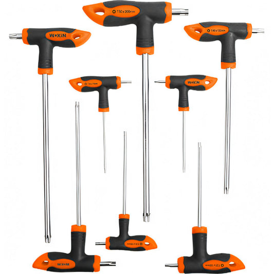 Serie di chiavi Torx a T Wokin 209008, set 8 pezzi T10-T50