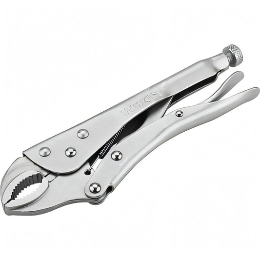 Pinza autobloccante Wokin a ganasce concave, 250 mm, nichelata
