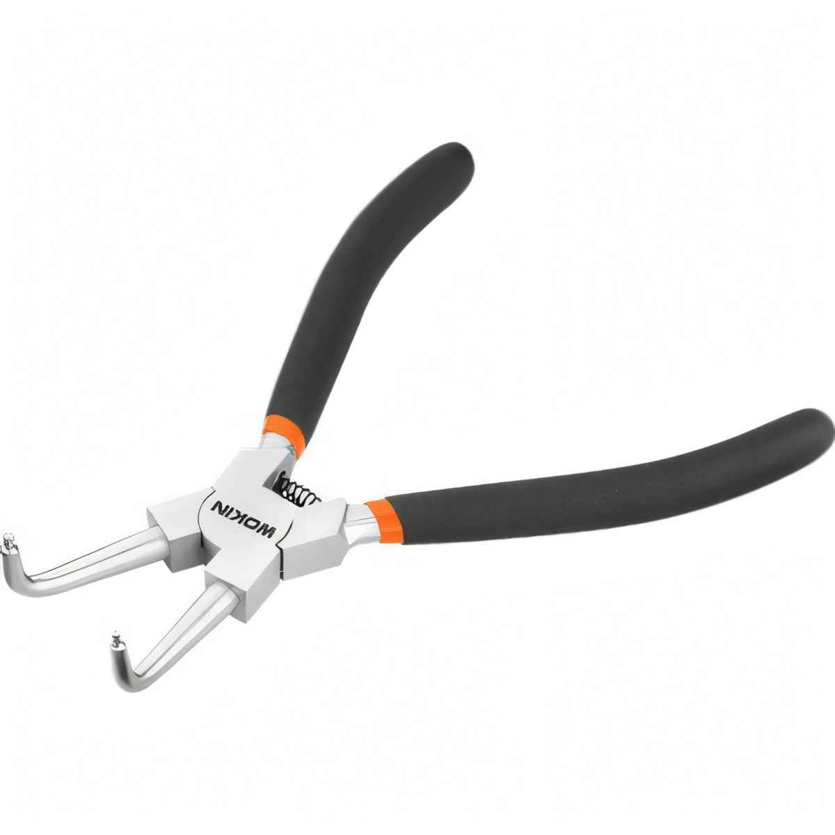 Pinza Wokin per anelli elastici interni a becchi piegati, 180 mm