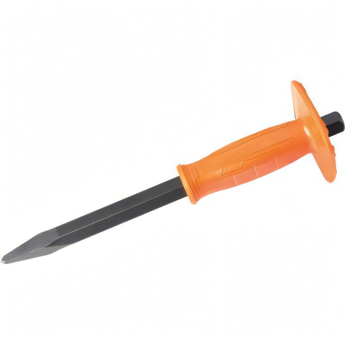 Scalpello da muratore Wokin 2550 a punta con salvamano, acciaio forgiato, 250 mm