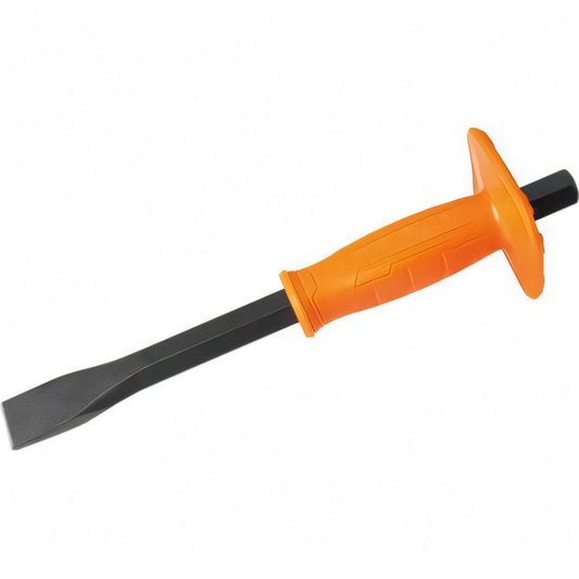 Scalpello da muratore Wokin 2551 a taglio con salvamano, acciaio forgiato, 250 mm