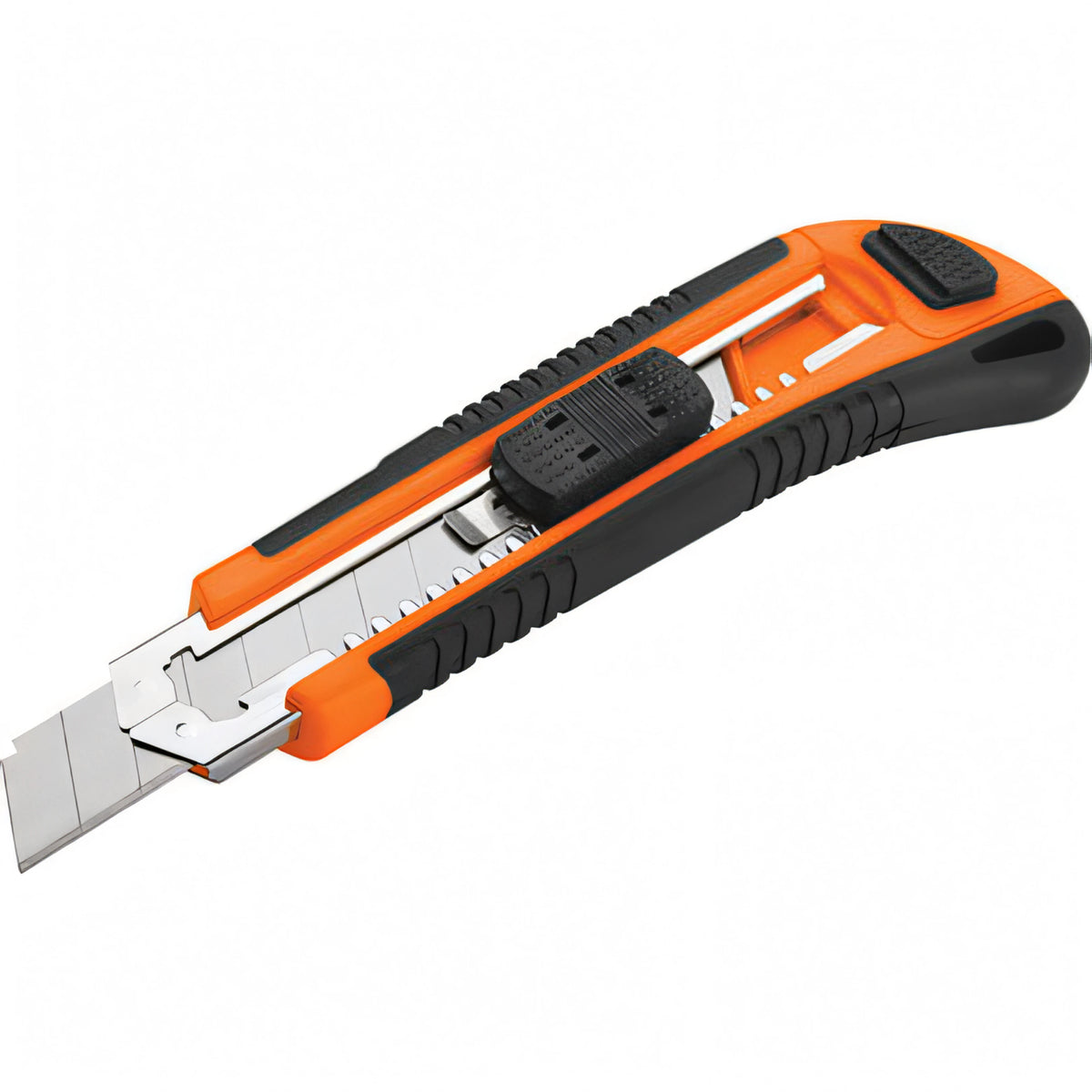 Taglierino Wokin Softgrip bimateriale antiscivolo con 3 lame incluse, 18 mm