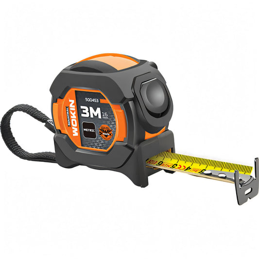 Flessometro industriale Wokin 5004, 3 metri, nastro 16 mm