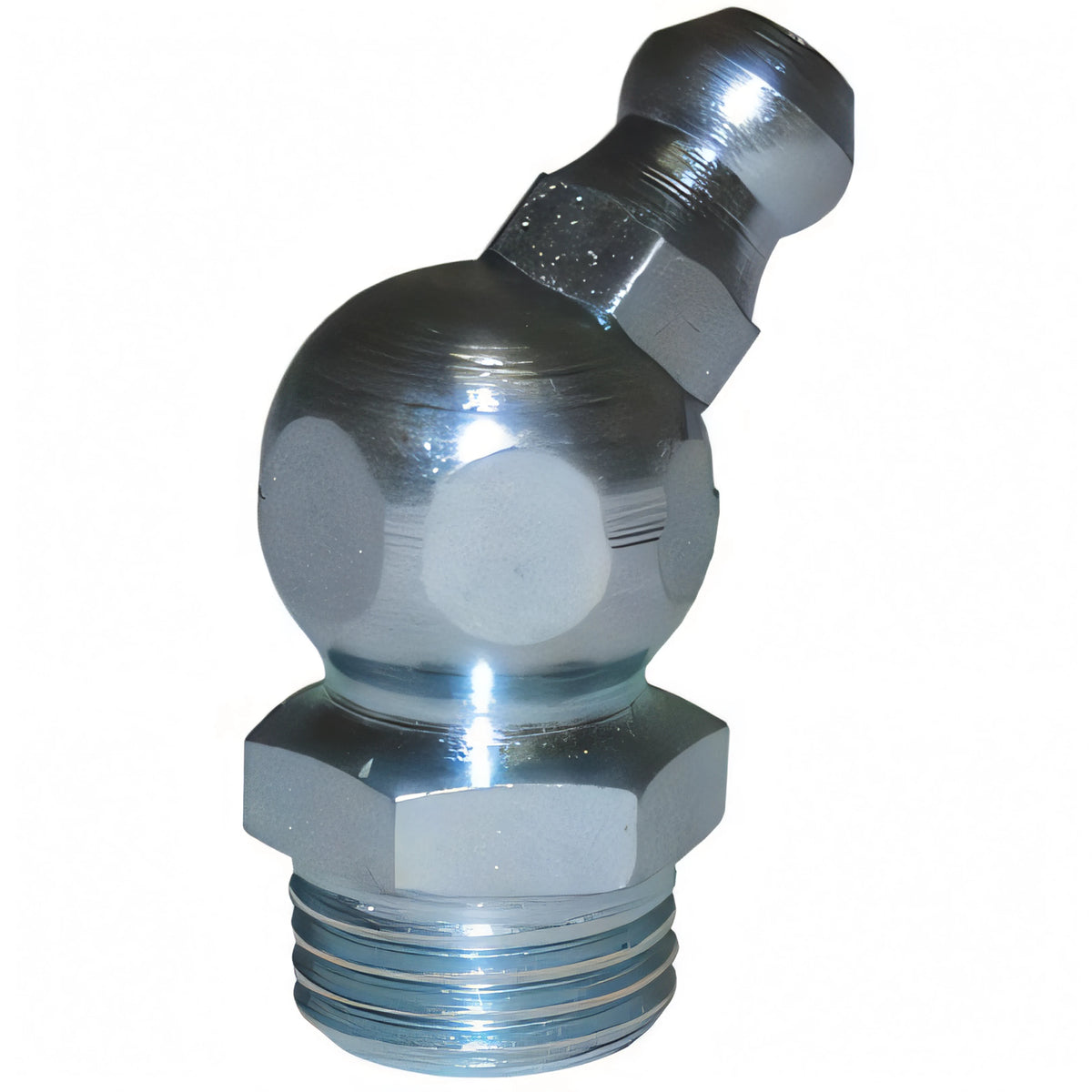 Testina ingrassatore conica a 45° H2 Pressol, filettatura M6x1