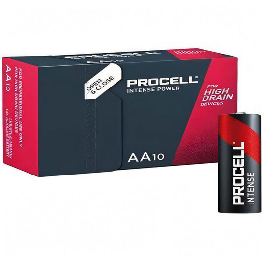 Confezione da 10 pile stilo AA Procell Intense