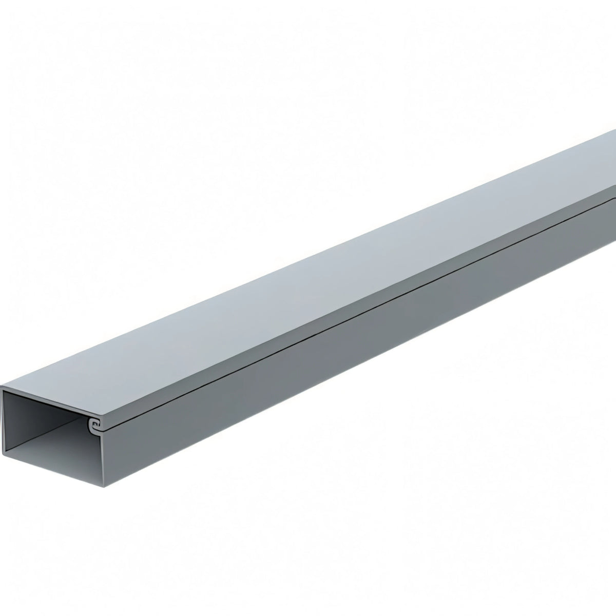 Mini canalina passacavi bianca in PVC 10x10 mm