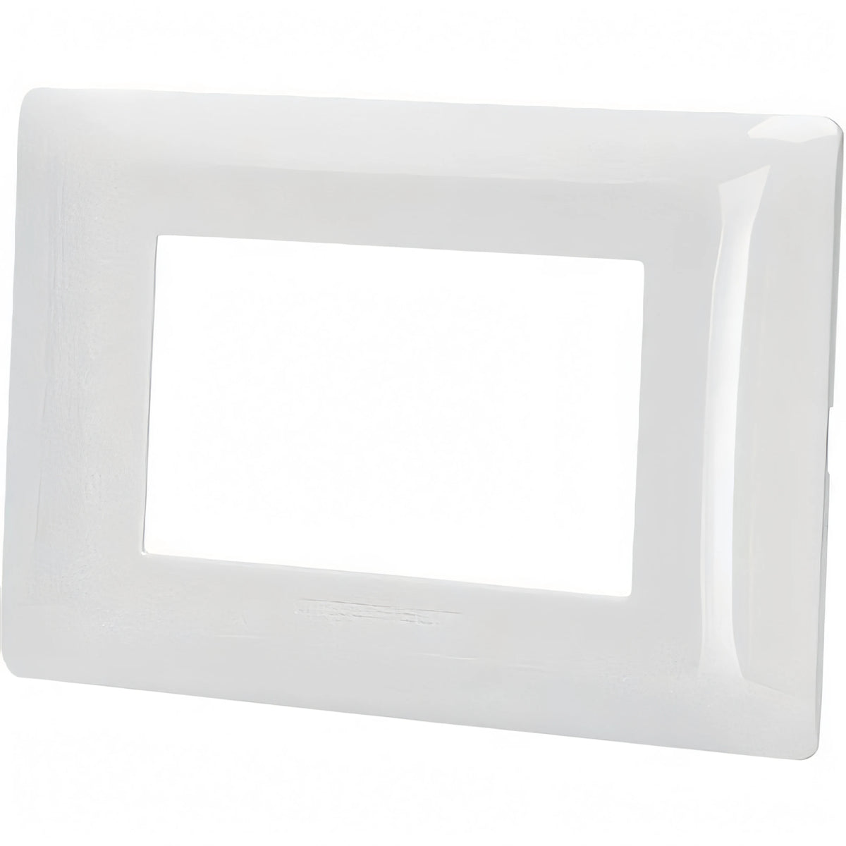 Placca coprifrutti Aigostar bianca 3 posti 120x85 mm per serie Matix