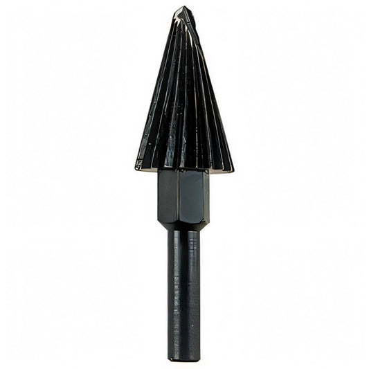 Fresa conica per lamiera Ø max 25 mm, gambo Ø8 mm