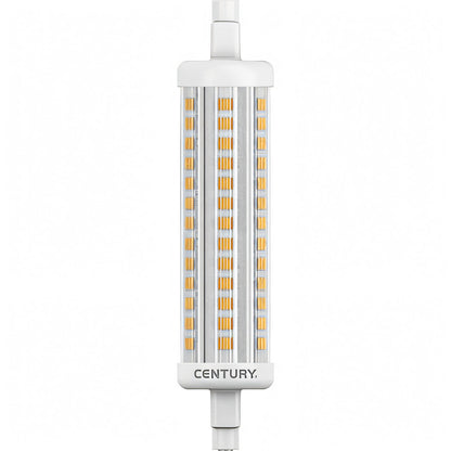 Lampada LED lineare Century Tre-D, attacco R7S, 118 mm, luce calda