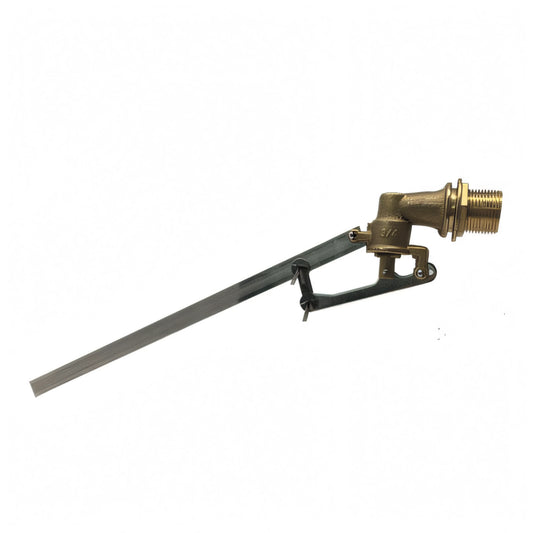 Rubinetto a galleggiante per cassone serie 274 in ottone con asta inox