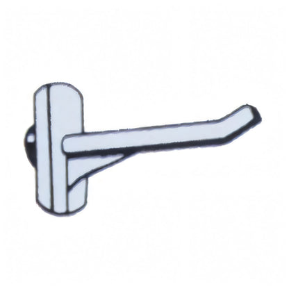 Gancio in nylon da 30 mm per pannelli espositivi