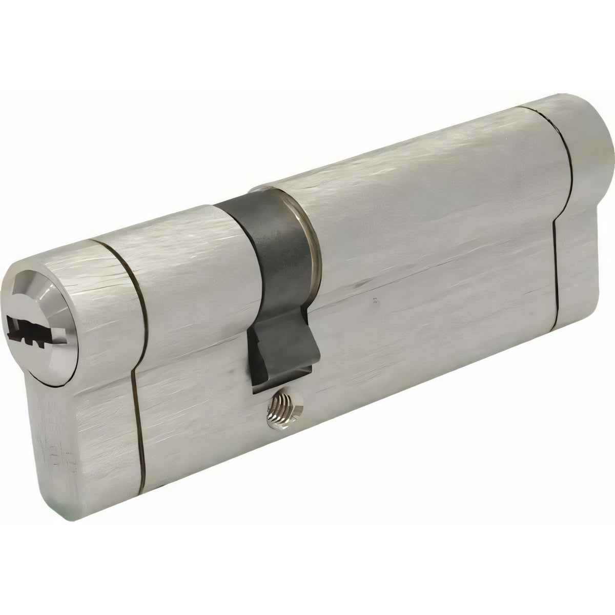 Cilindro sagomato Iseo 82099 in ottone nichelato, 90 mm, antistrappo