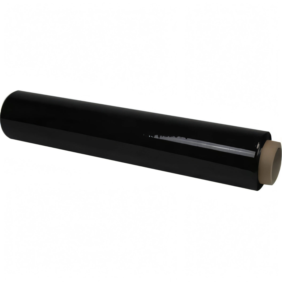 Rotolo di film estensibile nero per imballo, altezza 50 cm