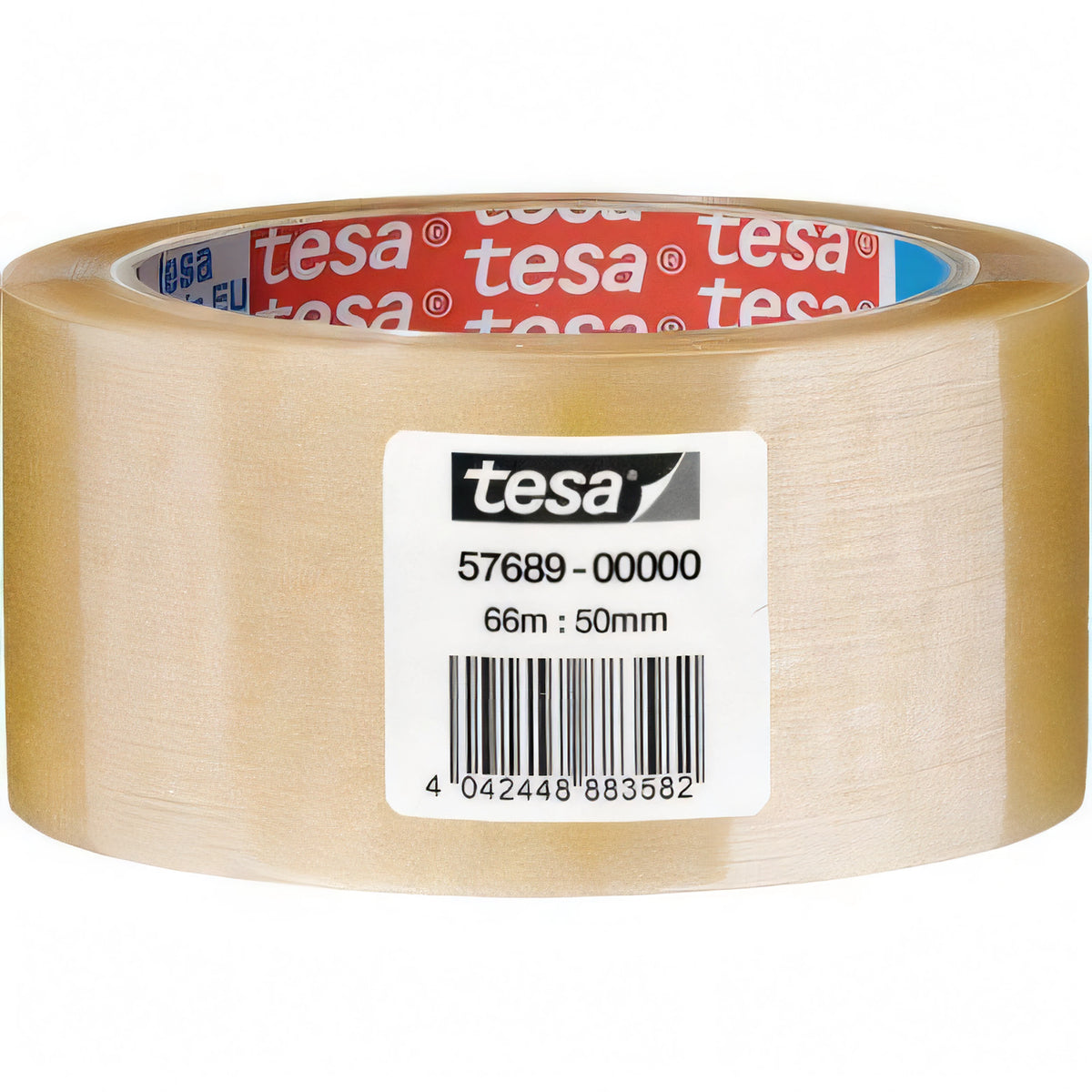 Nastro da imballo trasparente Tesa Silent PP 57689, rotolo 66 mm x 50 m