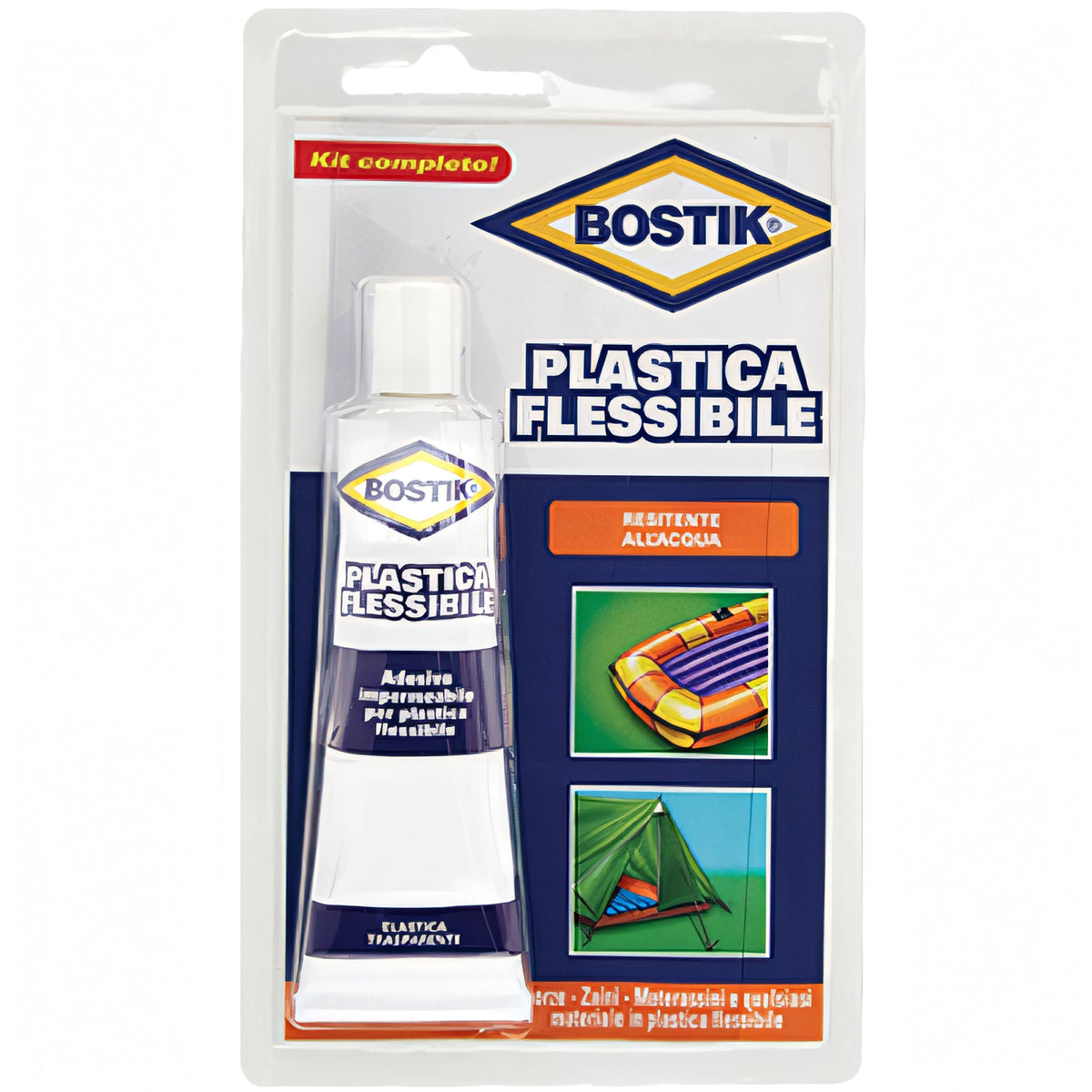 Colla Bostik per plastica flessibile, tubetto da 50 g