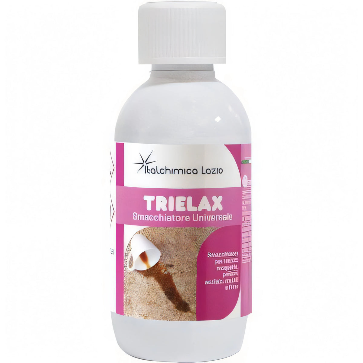 Flacone di smacchiatore sgrassatore Trielax alla trielina, 250 ml